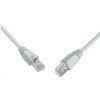 Patch kábel Solarix C6-315GY-15MB SFTP Cat 6, snag-proof, 15m - šedý