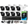 Súprava na monitorovanie Hikvision Sada CCTV 6x HWT-B220