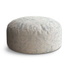 Sablio Taburet Circle Vintage patina: 40x50 cm