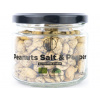 BrainMax Pure Peanuts Salt & Pepper, Arašidy, Soľ & Korenie, BIO, 125 g