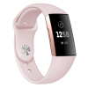 BStrap Silicone Small remienok na Fitbit Charge 3 / 4, apricot SFI007C06