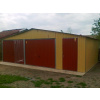 Plechová montovaná garáž 8×6 m – SERVIS LINE