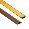 PVC maska - samolepiaca káblová lišta z PVC - 200 cm, hnedá, 40 mm