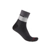 Castelli Elegante 12, Black/ Silver gray-Dark gray Veľkosť: 35 - 38 Dámske letné cyklo ponožky