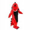 Detská kombinéza - Zimné kombinézy 011 110 červené (Pyžamy oblek Dragon Dinosaur Tail Red 140)