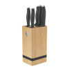 Sada nožov so stojanom BAMBOO 6 ks Anthracit Collection - BERLINGERHAUS