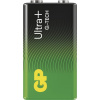 GP Alkalická baterie ULTRA PLUS 9V (6LF22) - 1ks B03511