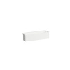 Laufen INO závesná kovová polička s úložným priestorom 40x10x10 cm,Biela H4954110301701