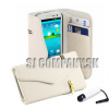 Kožený obal Samsung Galaxy S3 – Wallet Zip – biela