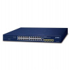 Planet GS-4210-24T4S L2 switch, 24x1Gb, 4x1Gb SFP, QoS, fanless (GS-4210-24T4S)