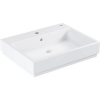 Umývadlo na dosku GROHE Cube Ceramic keramika biela 600 x 490 3947700H