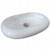 Umývadlo na dosku ROMA oválne - 61x 41x12, 5cm