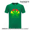 Tričko RANGER® - CANNABIS - a L Zelená