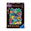 Ravensburger WOODEN Puzzle 12000758 - Disney Stitch - 150 Teile Kontur-Holzpuzzle mit stabilen, individuellen Puzzleteilen und 15 kleinen Holzfiguren (Hra)