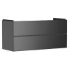 Hansgrohe Xevolos E - Umývadlová skrinka 118x58x48 cm, 2 zásuvky, matná sivá/metalická sivá 54186770