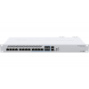 MikroTik Cloud Router Switch CRS312-4C+8XG-RM, 650MHz CPU, 64MB, 1xGLAN, 8x10G, 4x10G Combo, slot, vrátane. L5