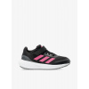 Detské topánky adidas Runfalcon 3.0 Elastic Lace Top Strap - black/pulse magenta/grey six
