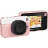 LAMAX Detský fotoaparát PixelKid1 Pink LMP3 + statív + silikónový obal 8Mpx