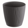 kvetináč 16,8cm SANDY P DSY170P-S433 antracit plastový PROSPERPLAST
