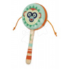 Drevený hudobný nástroj ručný bubienok Monkey Hand Drum Gioia Janod od 24 mes J07660