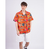 Patagonia M's Tidal Threads Camp Shirt Wrasse: Pollinator Orange S