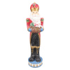 Clayre & Eef Farebná vianočná dekorácia socha Santa ako Luskáčik - 22*21*82 cm - Clayre & Eef