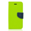 Fancy Book Case púzdro pre LG Spirit lime/navy
