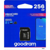Goodram Micro Secure Digital Card, 256GB, micro SDXC, M1AA-2560R12, UHS-I U1 (Class 10), s adaptérom