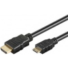PremiumCord Kabel HDMI A - HDMI mini C, 1m kphdmac1