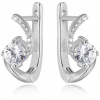 Beneto Stříbrné náušnice s kamínky AGU1164