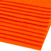 Látková dekoratívna plsť 416 g/m² Oranžová Reflexná