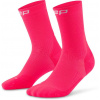 CEP Core Run Socks 5.0 Mid Cut vysoké ponožky pánské Barva: Pink, Velikost: V
