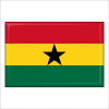 Magnetka vlajka Ghana