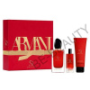 Giorgio Armani Sì Passione EDP 100 ml + EDP 15 ml + telové mlieko 75 ml darčeková sada