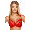 Podprsenka PariPari Cynthia Maxi Bra Farba: Červená, Veľkosť: 105C