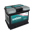 Akumulator WEBBER 12V 45Ah 400A, WA0450, WA0450