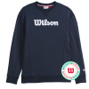 Pánske mikiny Wilson Parkside Crew - Modrý (XL)