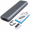 Disková kapsa Orico AM2C3-G2 M.2 NVME USB-C 3.2 - šedá