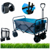 Sammer Modrý transportný vozík PREMIUM 150L s dvojitou nápravou WT03-3 PREMIUM/M-T