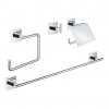 Súprava kúpeľňových doplnkov Grohe Start Cube 4 v 1, chróm 41115000
