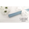 Svadobné prskavky 70cm - modré 30ks