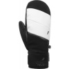Dámske lyžiarske palčiaky Reusch Febe R-TEX® XT Mitten - black/white 7,5