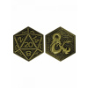 Fanattik Zberateľská minca Dungeons & Dragons - D20 Flip Coin Limited Edition
