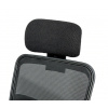 Univerzálny napínací poťah na opierku hlavy - Čierny fleece