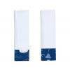 MAMO-TATO Chrániče pásov detského kočíka Swans navy blue / white