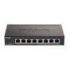 D-Link DGS-1100-08PV2 Smart Switch, 8x 1000Base-T 802.3at PoE, 64W PoE budget, Fanless (DGS-1100-08PV2/E)