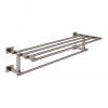 Grohe Essentials Cube Multi-vešiak na uteráky, kefovaný Hard Graphite 40512AL1-GR