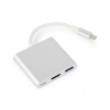 Gembird Adaptér USB typ C strieborný (A-CM-HDMIF-02-SV)