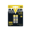 Batéria AA (R6) nabíjacia 1,2V/600mAh RAVER solar 2ks
