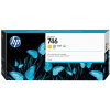 HP atramentová kazeta P2V79A, HP 746, žltá, 300ml, DesignJet Z6, Z9+